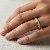 "Ismera" 0.15 Carat Round Cut Diamond Eternity Ring ET89 HEERA DIAMONDS