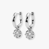 "Kiva" 1 CT Hoop Diamond Earrings