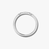 "Lil" Dainty Micro Set Square Shaped 0.10ct Diamond Eternity Ring ET54
