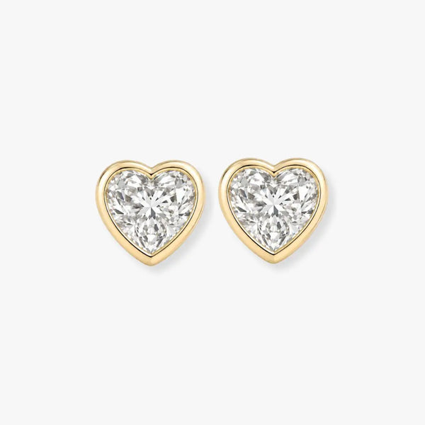 "Lily" 2 CT Solitaire Diamond Earrings HEERA DIAMONDS