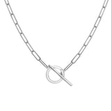 Linked T-Bar Necklace Hot Diamonds