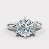 "Lula" 1 carat Round Brilliant Solitaire Diamond Engagement Ring SSRB40