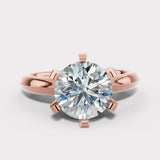 "Lula" 1 carat Round Brilliant Solitaire Diamond Engagement Ring SSRB40