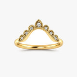 "Lunara" Round Cut 0.1 Carat Diamond Eternity Ring ET83