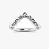 "Lunara" Round Cut 0.1 Carat Diamond Eternity Ring ET83