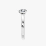 "Madeline" 1 Carat Three Stone Pear Cut Diamond Trilogy Engagement Ring 3SPS02