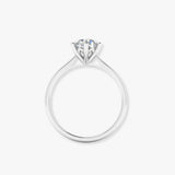 "Marvelle" 0.62 Carat Round Cut Natural Diamond Solitaire Engagement Ring MDC1122