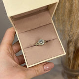 "Mavi" Halo 1.25 Carat Round Brilliant Cut 18k Yellow Gold Engagement Ring - HEERA DIAMONDS