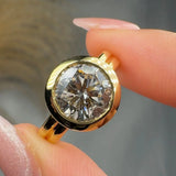 "Medici" 2.72 Carat Round Cut Solitaire Engagement Ring HLR549 HEERA DIAMONDS