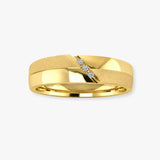 Men's Diamond 0.06ct Wedding Ring GR19961