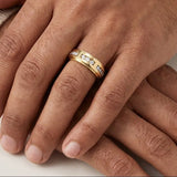 Men's Diamond 1.00ct Wedding Ring GR20346