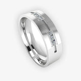 Men's Diamond Band Wedding Ring DW14