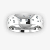 Men's Diamond Band Wedding Ring DW16