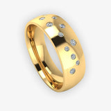 Men's Diamond Band Wedding Ring DW16