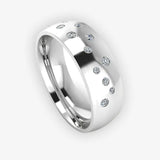 Men's Diamond Band Wedding Ring DW16