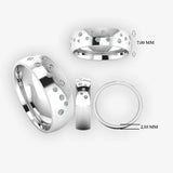 Men's Diamond Band Wedding Ring DW16