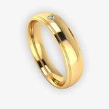 Men's Diamond Band Wedding Ring DW1