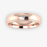 Men's Diamond Band Wedding Ring DW1