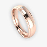 Men's Diamond Band Wedding Ring DW1