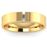 Men's Diamond Band 0.05ct Wedding Ring DW2 HEERA DIAMONDS