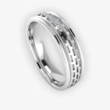 Men's Diamond Band Wedding Ring DW39 Heera Diamonds