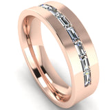 Men's Diamond Band 0.09ct Wedding Ring DW23 HEERA DIAMONDS