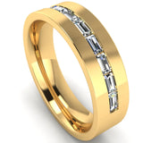 Men's Diamond Band 0.09ct Wedding Ring DW23 HEERA DIAMONDS