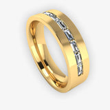 Men's Diamond Band  Wedding Ring DW23