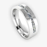 Men's Diamond Band  Wedding Ring DW23