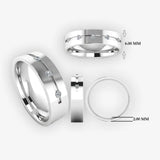 Men's Diamond Wedding Ring DW13