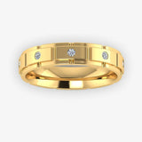 Men's Diamond Band Wedding Ring DW20