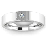 Men's Diamond Band 0.1ct Wedding Ring DW3 Heera Diamonds HEERA DIAMONDS