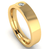 Men's Diamond Band 0.1ct Wedding Ring DW3 Heera Diamonds HEERA DIAMONDS