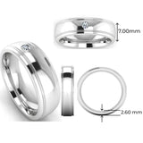 Men's Diamond Band 0.1ct Wedding Ring DW8 Heera Daimonds HEERA DIAMONDS