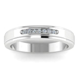 Men's Diamond Band 0.1ct Wedding Ring GR19964 HEERA DIAMONDS