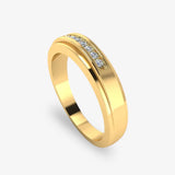 Men's Diamond Band 0.1ct Wedding Ring GR19964