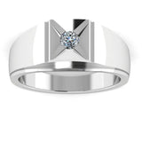 Men's Diamond Band 0.25ct Lab Grown Wedding Ring GR19996 HEERA DIAMONDS