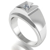 Men's Diamond Band 0.25ct Lab Grown Wedding Ring GR19996 HEERA DIAMONDS