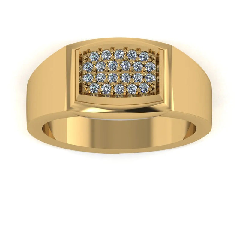 Men's Diamond Band 0.25ct Lab Grown Wedding Ring GR20001 HEERA DIAMONDS