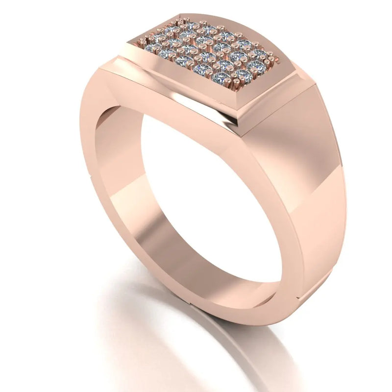 Men's Diamond Band 0.25ct Lab Grown Wedding Ring GR20001 HEERA DIAMONDS