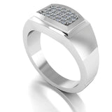 Men's Diamond Band 0.25ct Lab Grown Wedding Ring GR20001 HEERA DIAMONDS