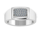 Men's Diamond Band 0.25ct Lab Grown Wedding Ring GR20001 HEERA DIAMONDS