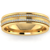 Men's Diamond Band 0.25ct Wedding Ring DW38 Heera Diamonds HEERA DIAMONDS