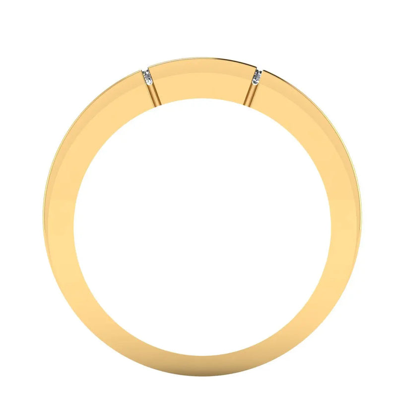 Men's Diamond Band 0.25ct Wedding Ring GR19965 HEERA DIAMONDS