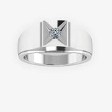 Men's Diamond Band 0.25ct Wedding Ring GR19996
