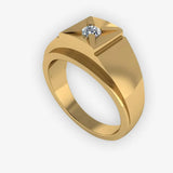 Men's Diamond Band 0.25ct Wedding Ring GR19996