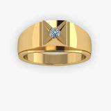 Men's Diamond Band 0.25ct Wedding Ring GR19996