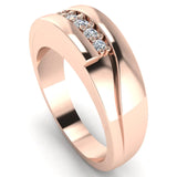 Men's Diamond Band 0.2ct Lab Grown Wedding Ring GR19974 HEERA DIAMONDS