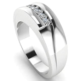 Men's Diamond Band 0.2ct Lab Grown Wedding Ring GR19974 HEERA DIAMONDS