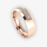 Men's Diamond Wedding Ring DW28 Heera Diamonds